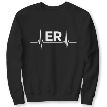 Er Cotton Pullover Sweatshirt