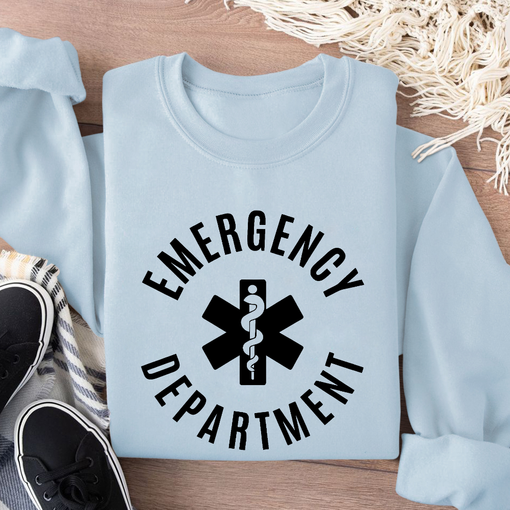 Emergency Department Cotton Pullover Sweatshirt