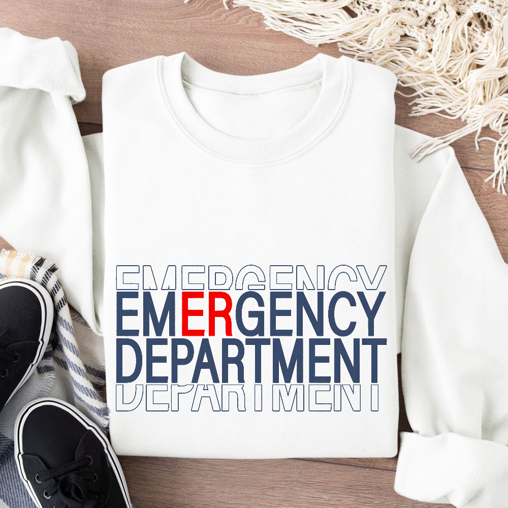 Emergency Department Cotton Pullover Sweatshirt