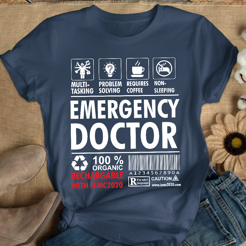 Emergency Doctor's Manual Cotton Nurse T-shirt