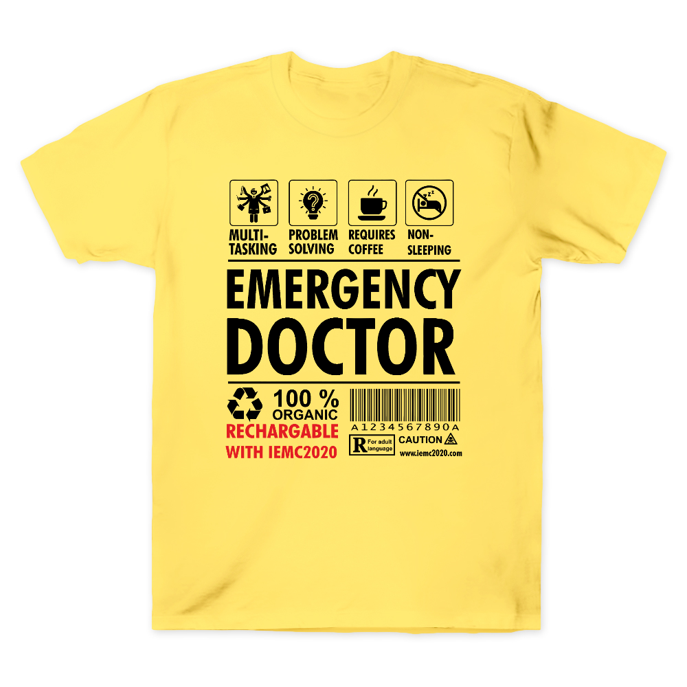 Emergency Doctor's Manual Cotton Doctor T-shirt