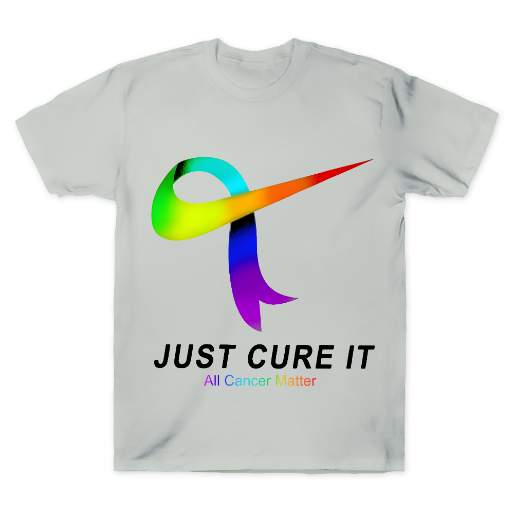 Just Cure It Cancer Awareness Doesn'T Discriminate Cotton Doctor T-shirt