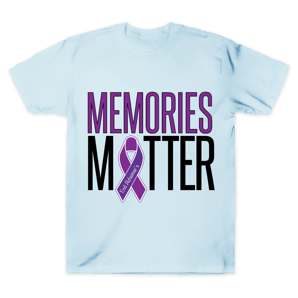 Alzheimer's Awareness Memories Matter Cotton Doctor T-shirt