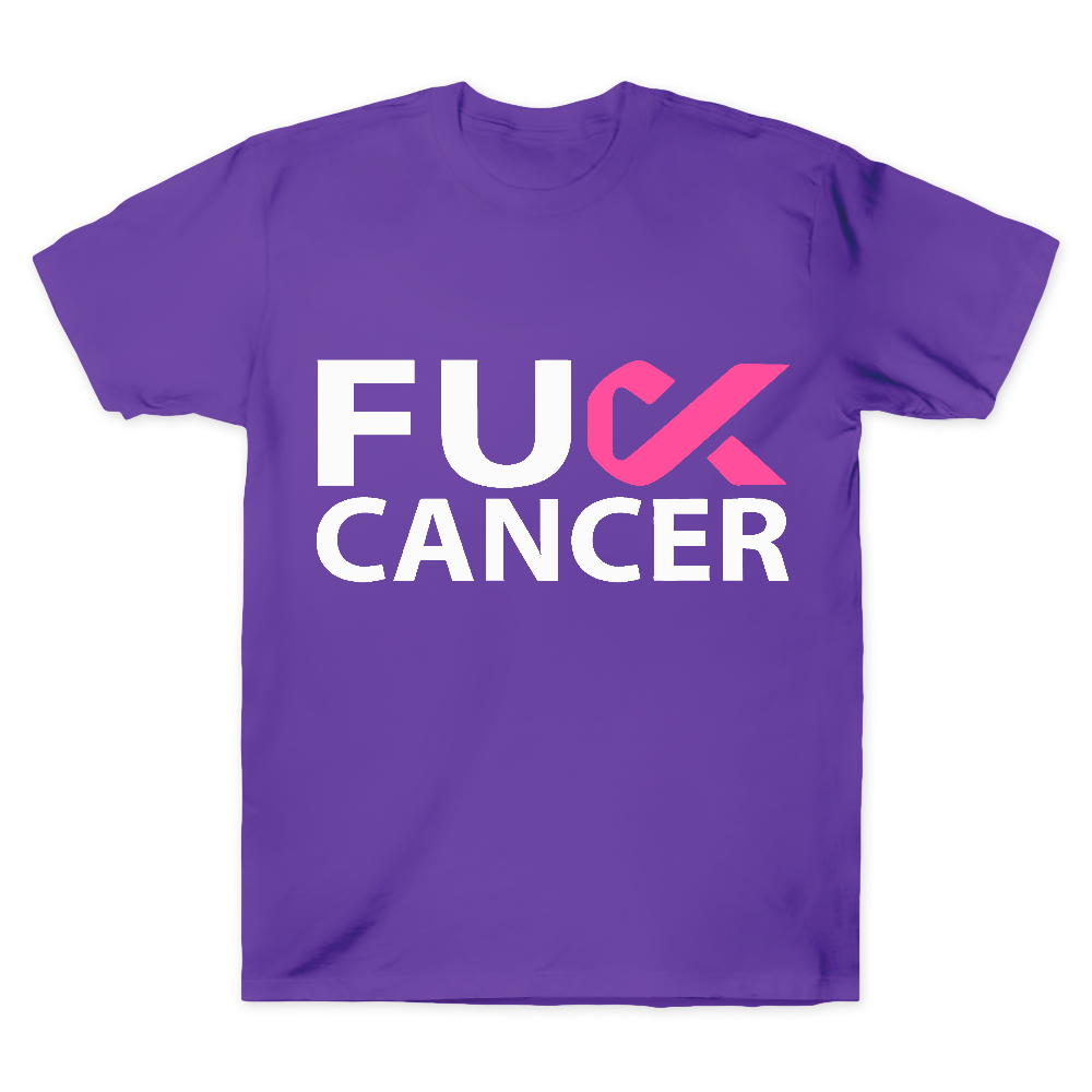 Fuck Cancer Cancer Awareness And Support Cotton Doctor T-shirt