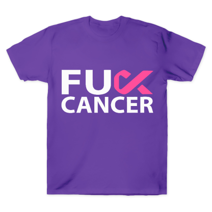 Fuck Cancer Cancer Awareness And Support Cotton Doctor T-shirt