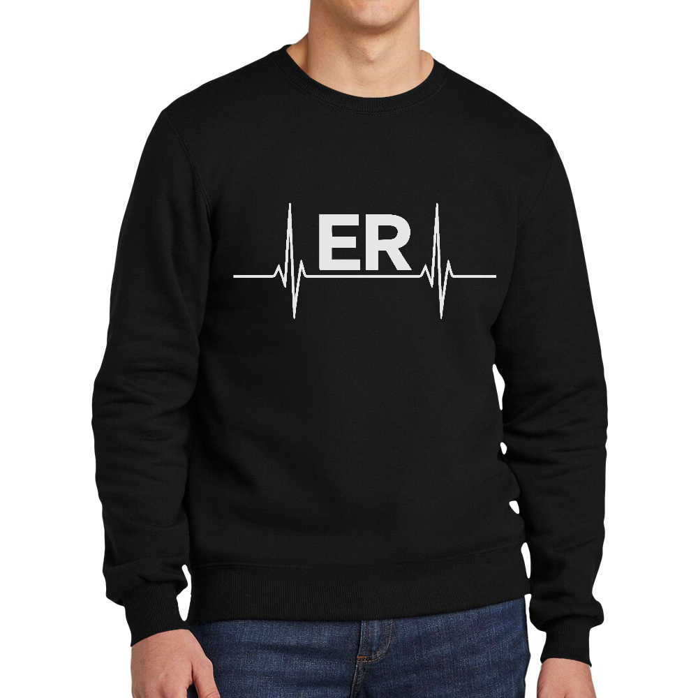 Er Cotton Pullover Sweatshirt