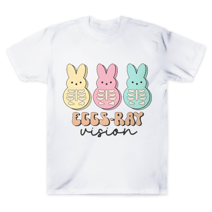 Eggs Ray Vision Radiology Cotton Doctor T-shirt