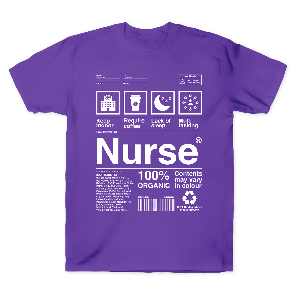 Nurse Gift Instructions For Nurses Cotton Doctor T-shirt