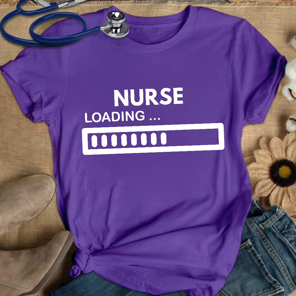 Nurse Loading Cotton Nurse T-shirt