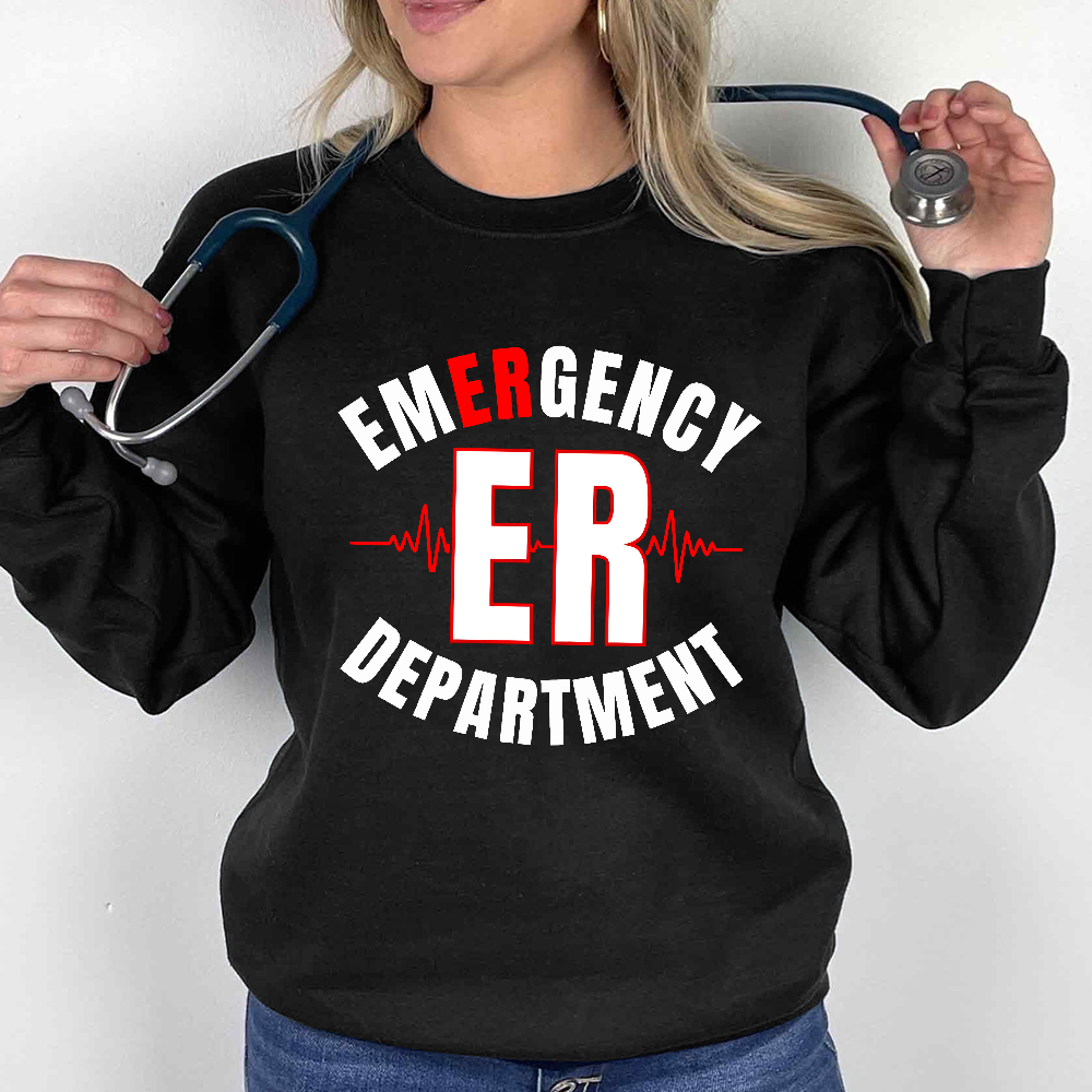 Emergency Department Cotton Pullover Sweatshirt
