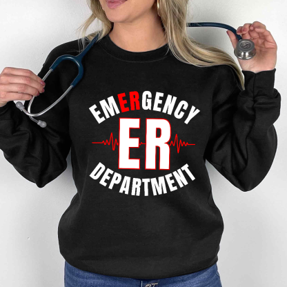 Emergency Department Cotton Pullover Sweatshirt
