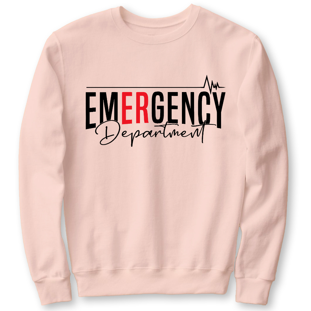 Emergency Department Cotton Pullover Sweatshirt