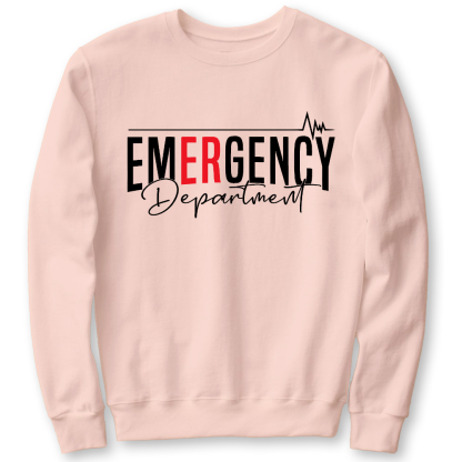 Emergency Department Cotton Pullover Sweatshirt