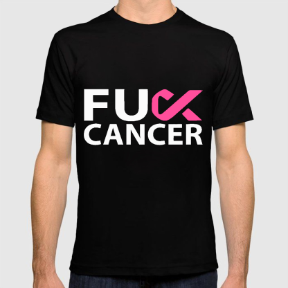 Fuck Cancer Cancer Awareness And Support Cotton Doctor T-shirt