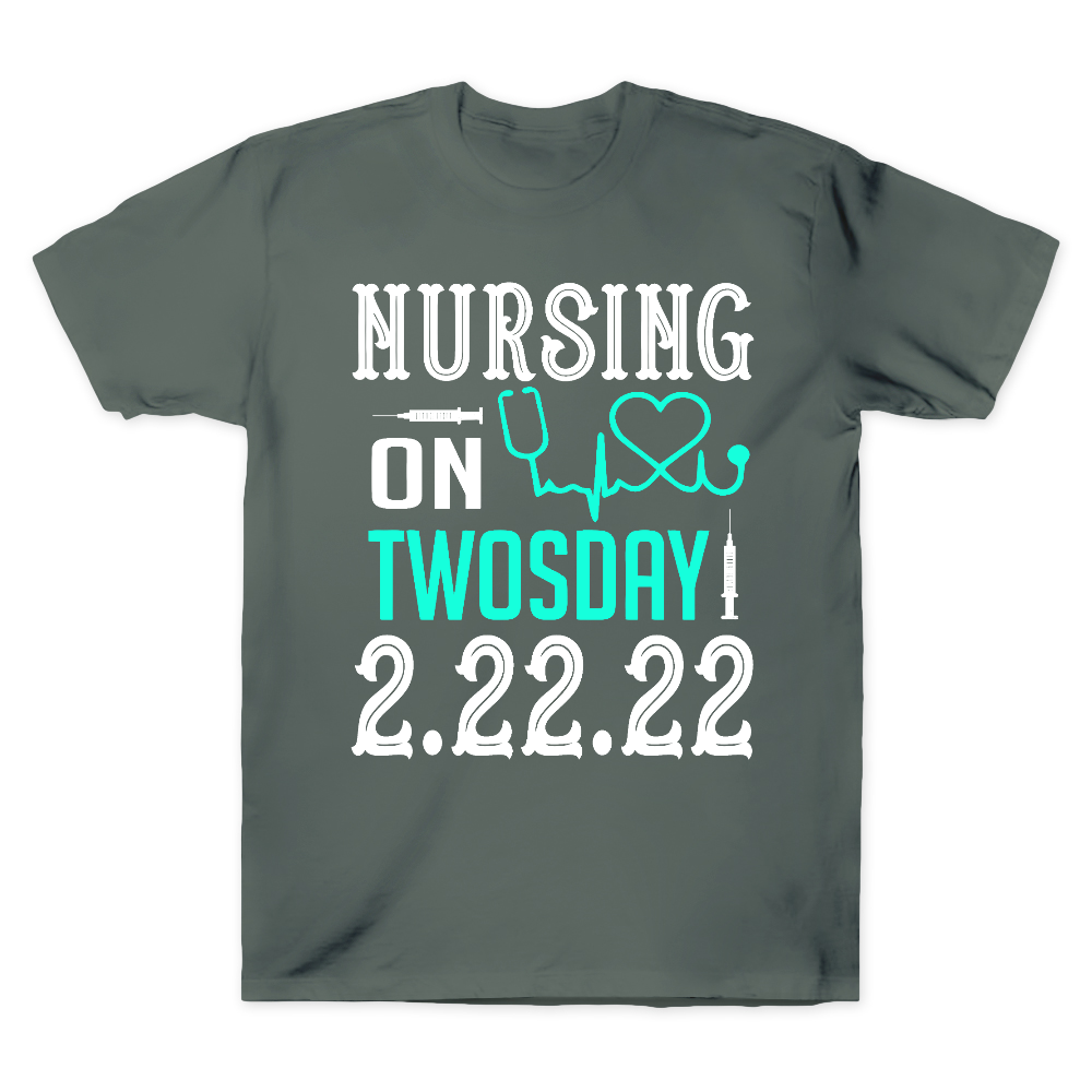 Nursing School On TwosDay Cotton Doctor T-shirt