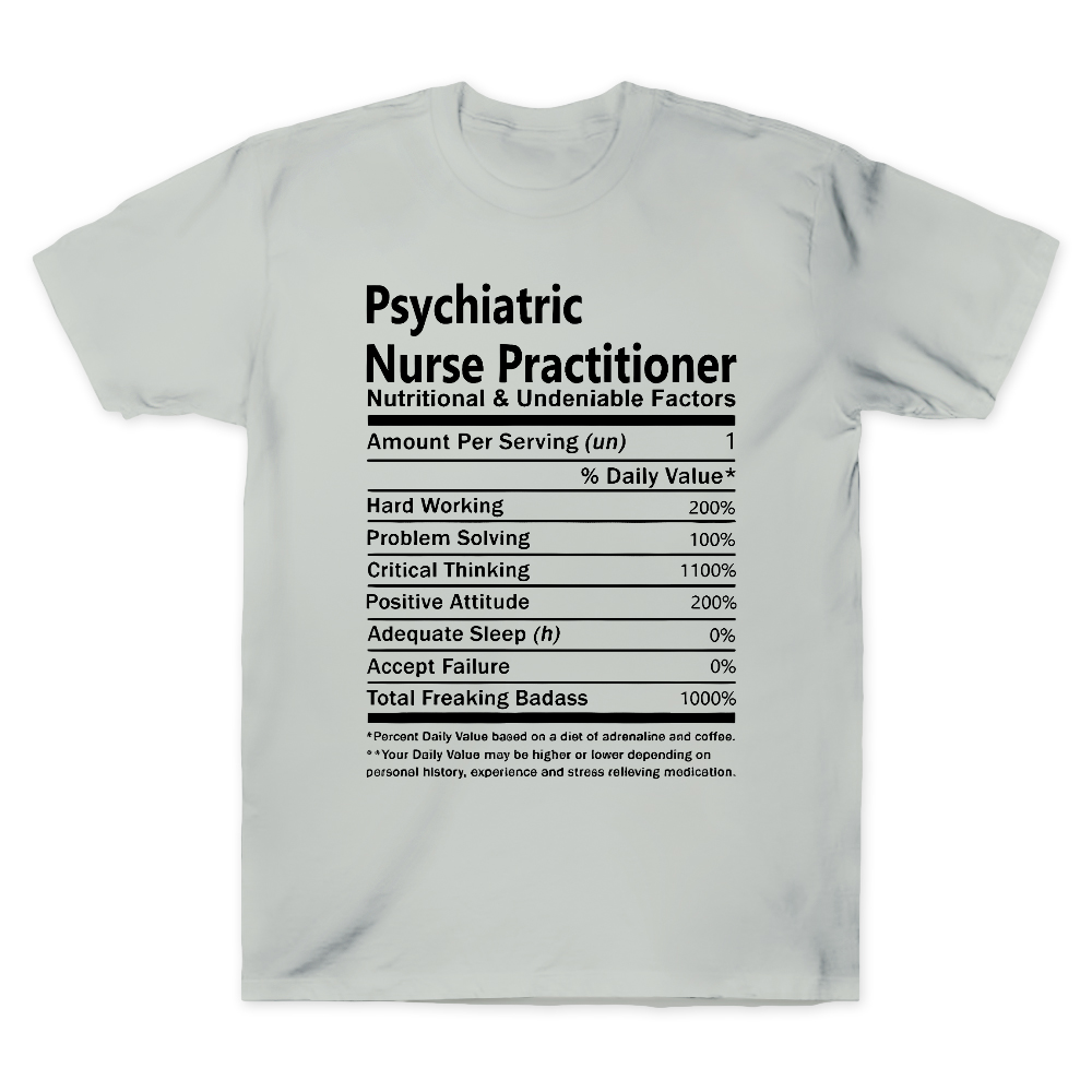 Psychiatric Nurse Practitioner Cotton Doctor T-shirt