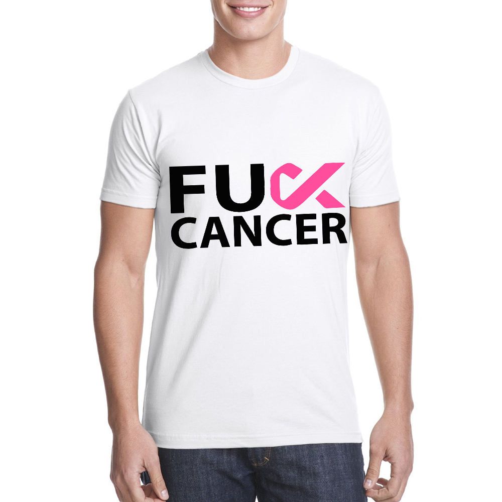 Fuck Cancer Cancer Awareness And Support Cotton Doctor T-shirt