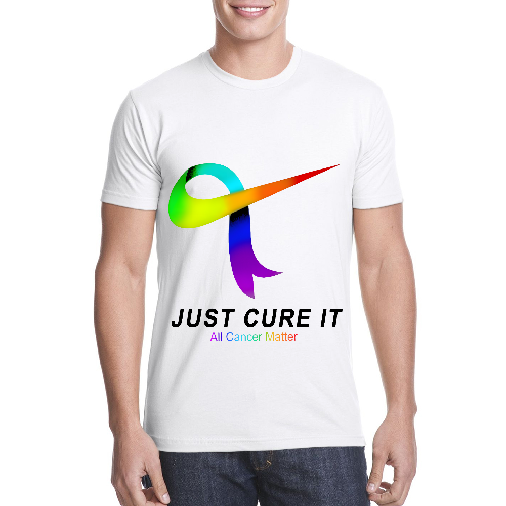 Just Cure It Cancer Awareness Doesn'T Discriminate Cotton Doctor T-shirt