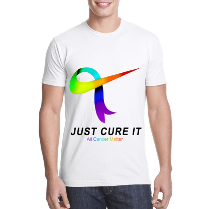 Just Cure It Cancer Awareness Doesn'T Discriminate Cotton Doctor T-shirt