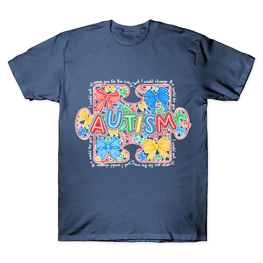 Advocating For Autism Acceptance Cotton Doctor T-shirt