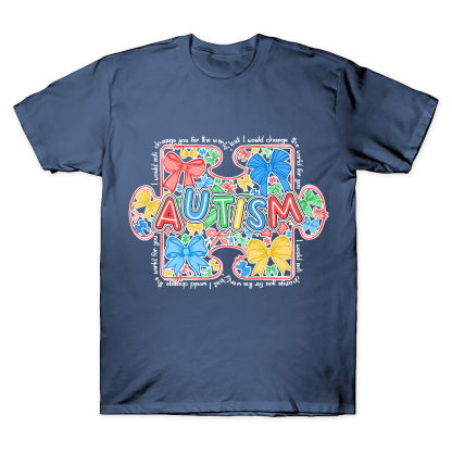 Advocating For Autism Acceptance Cotton Doctor T-shirt