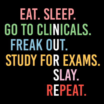 Nursing School Student Future Nurse Rn Cotton Doctor T-shirt