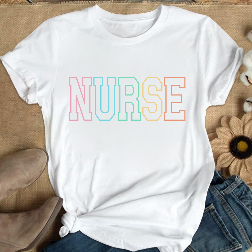 Custom Nurse Cotton T-shirt