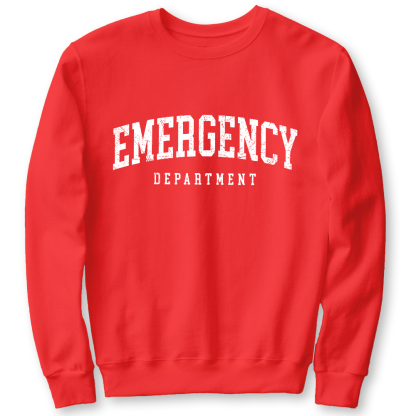 Emergency Department Cotton Pullover Sweatshirt