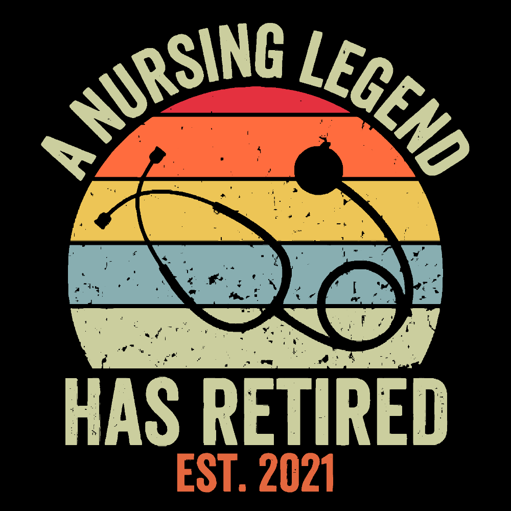 Personalized A Nursing Legend Has Retired Cotton Nurse T-shirt