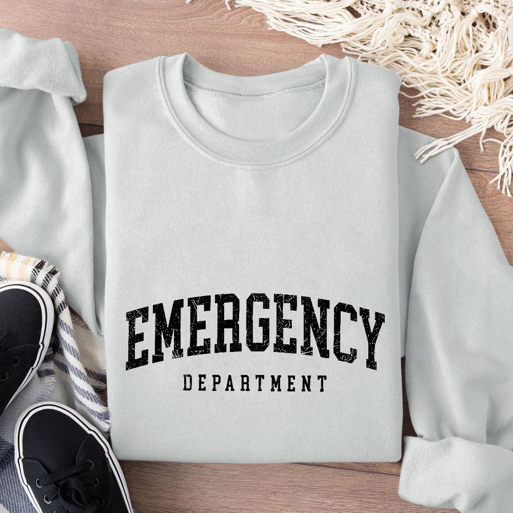 Emergency Department Cotton Pullover Sweatshirt