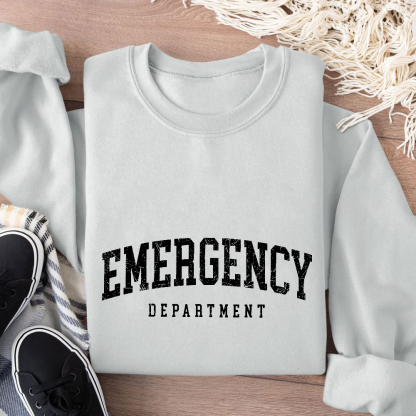 Emergency Department Cotton Pullover Sweatshirt