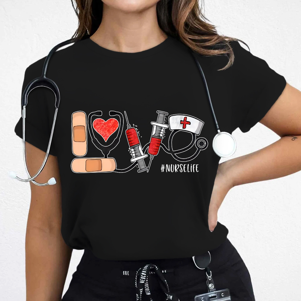 Nurselife Cotton Nurse T-shirt