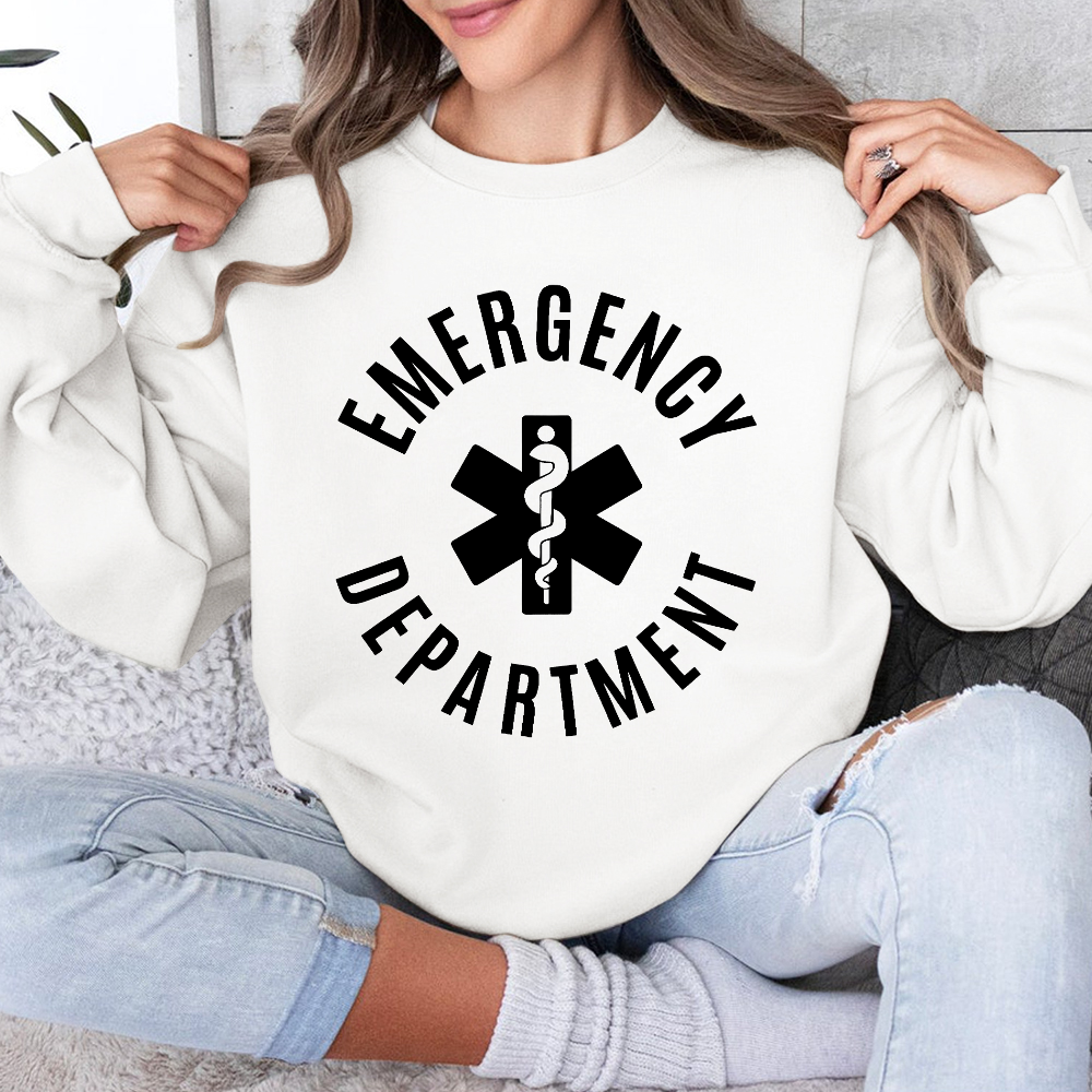 Emergency Department Cotton Pullover Sweatshirt