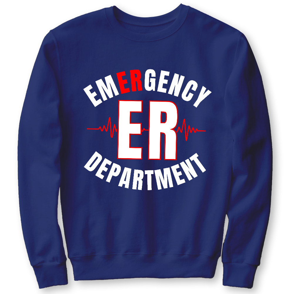 Emergency Department Cotton Pullover Sweatshirt