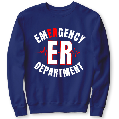Emergency Department Cotton Pullover Sweatshirt