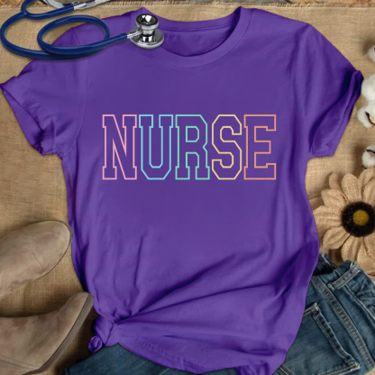 Custom Nurse Cotton T-shirt
