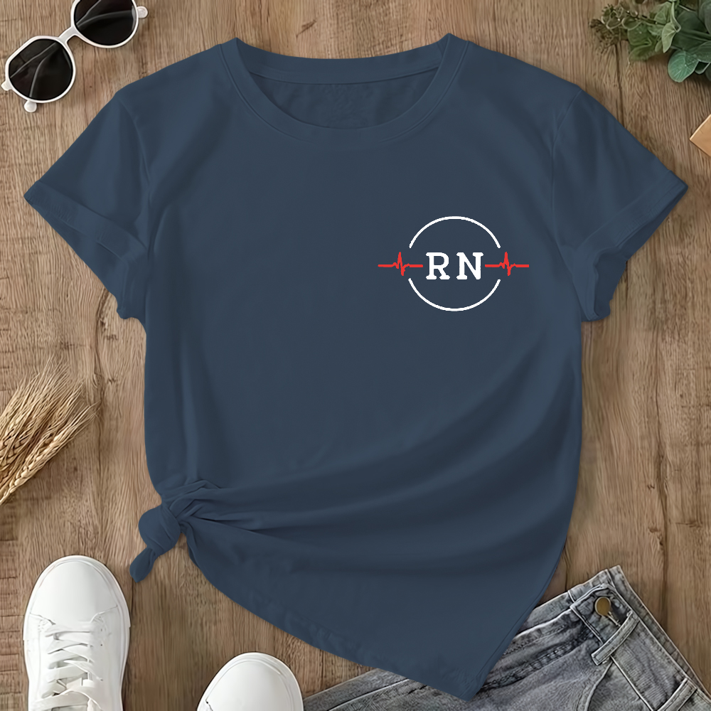 RN Ratchet & Nightingale Double-Sided Cotton Printed T-Shirt