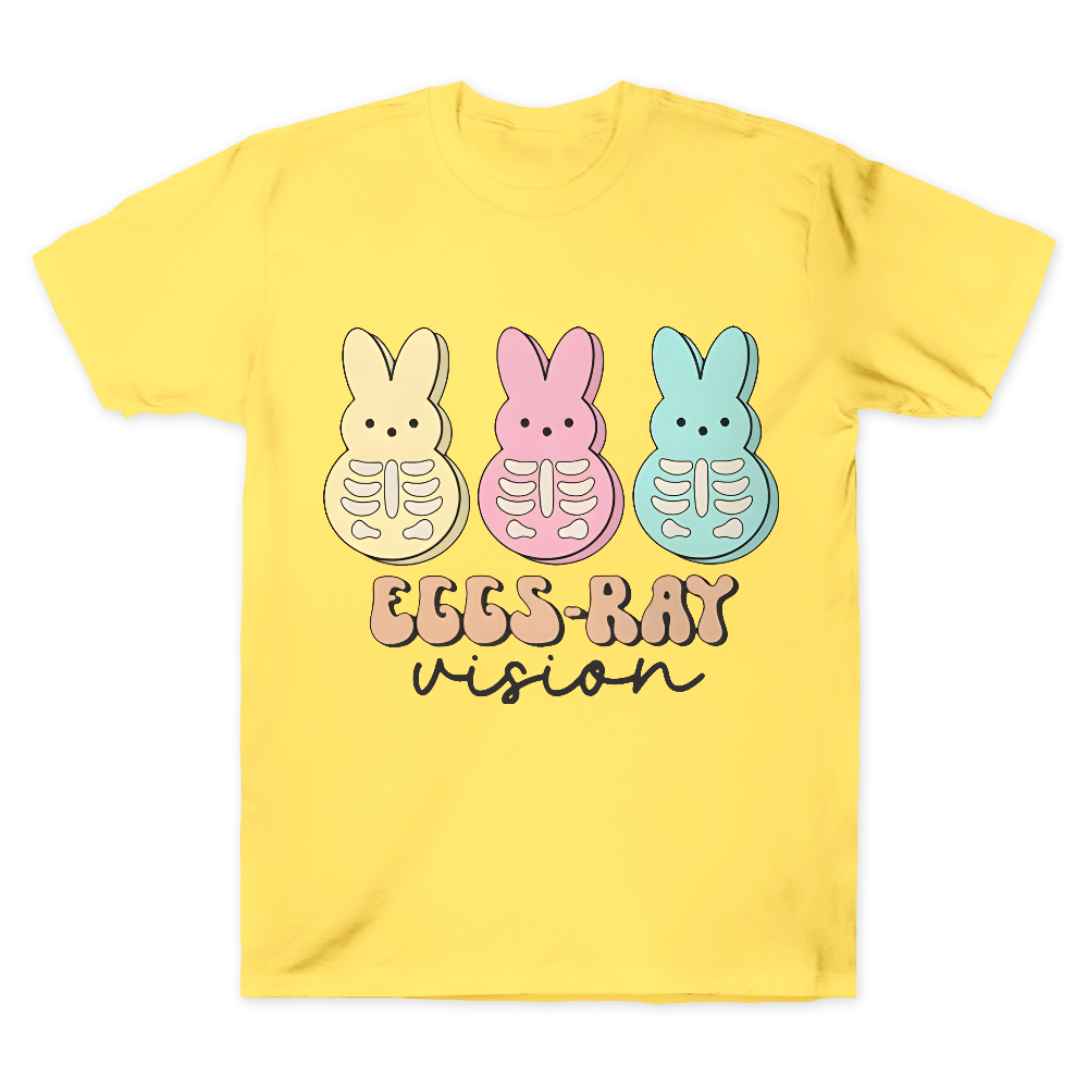Eggs Ray Vision Radiology Cotton Doctor T-shirt