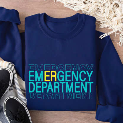 Emergency Department Cotton Pullover Sweatshirt