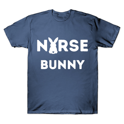 Nurse Bunny Cotton Doctor T-shirt
