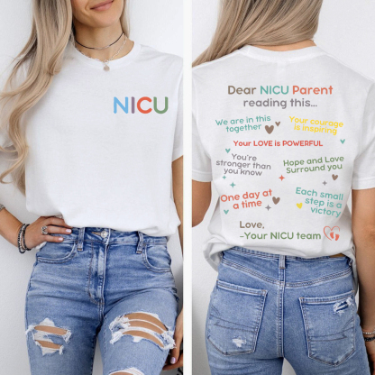 It's A Good Day To Save Teeth Double-Sided Cotton Printed T-Shirt