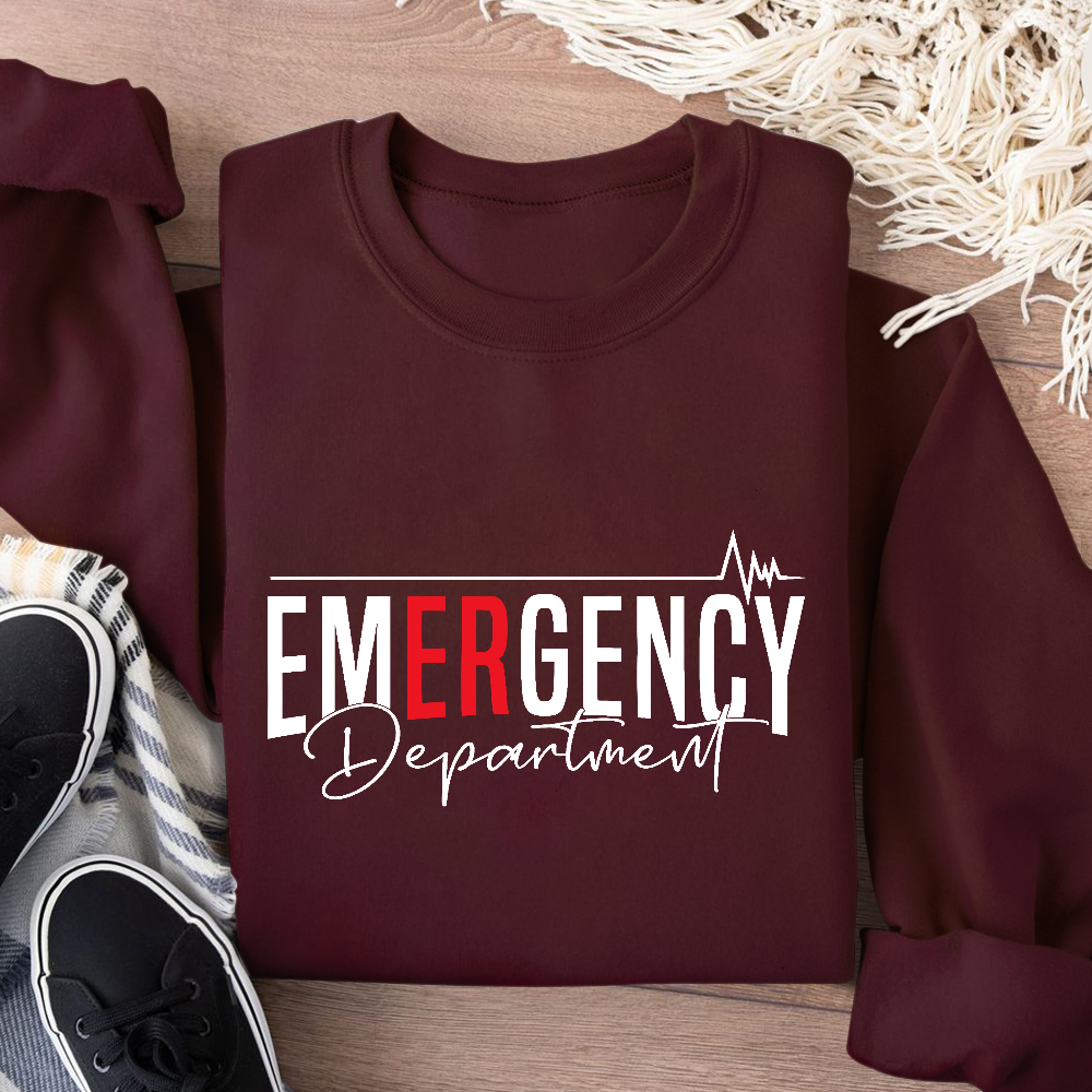 Emergency Department Cotton Pullover Sweatshirt