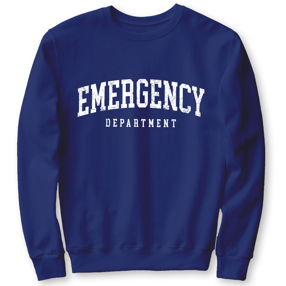 Emergency Department Cotton Pullover Sweatshirt