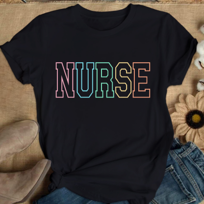 Custom Nurse Cotton T-shirt