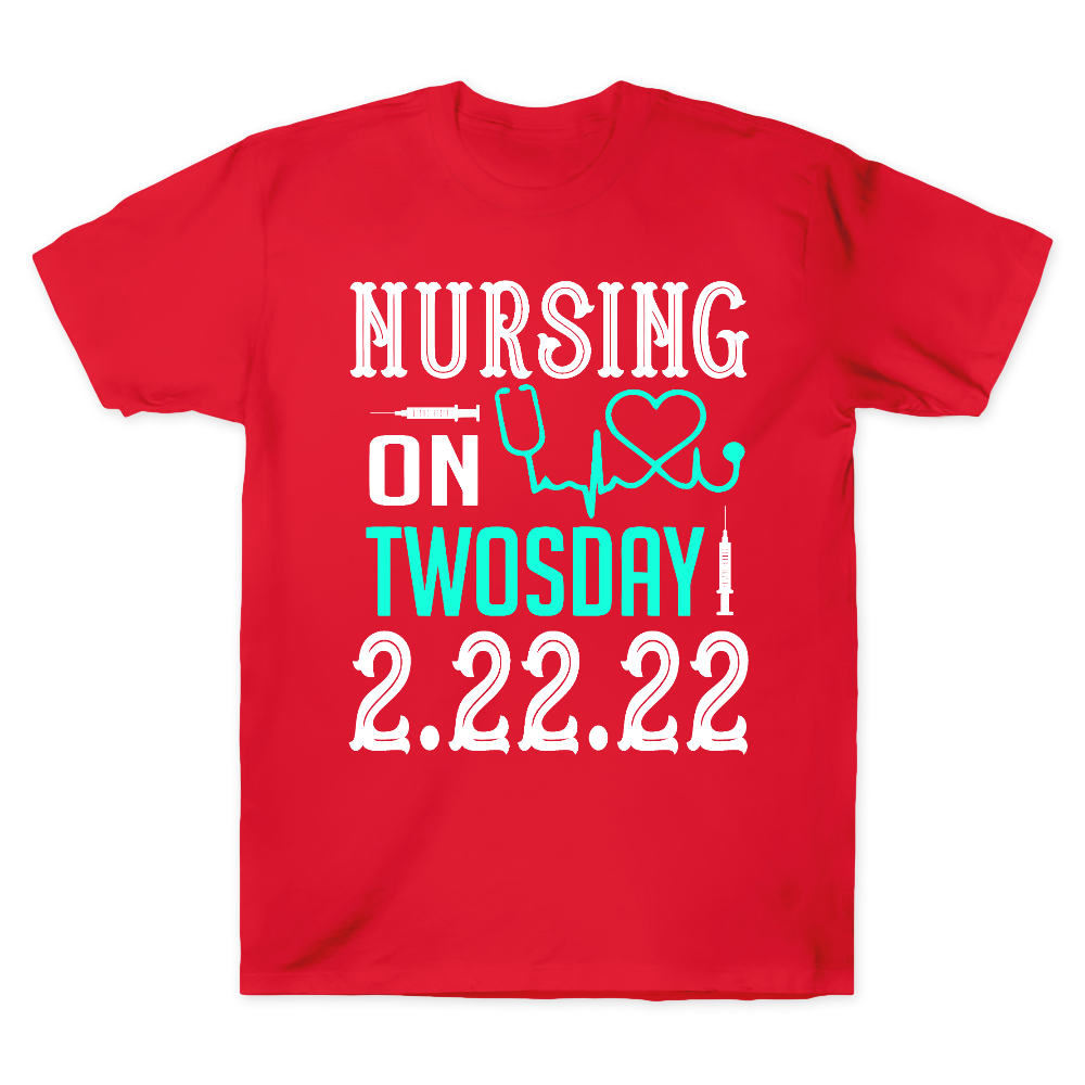 Nursing School On TwosDay Cotton Doctor T-shirt