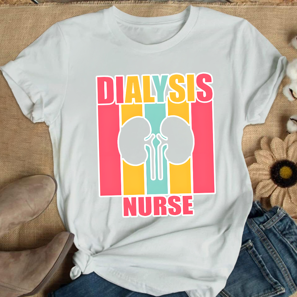 Dialysis Nurse Cotton Nurse T-shirt