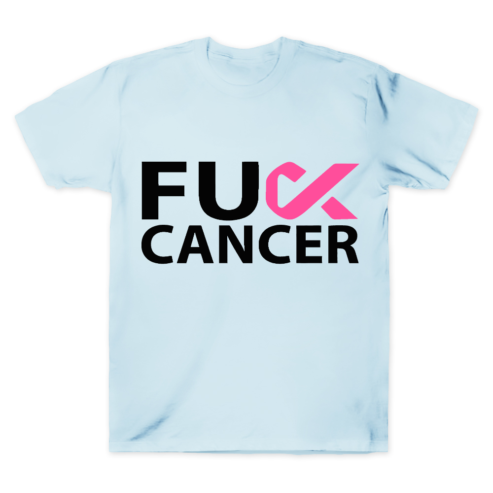 Fuck Cancer Cancer Awareness And Support Cotton Doctor T-shirt