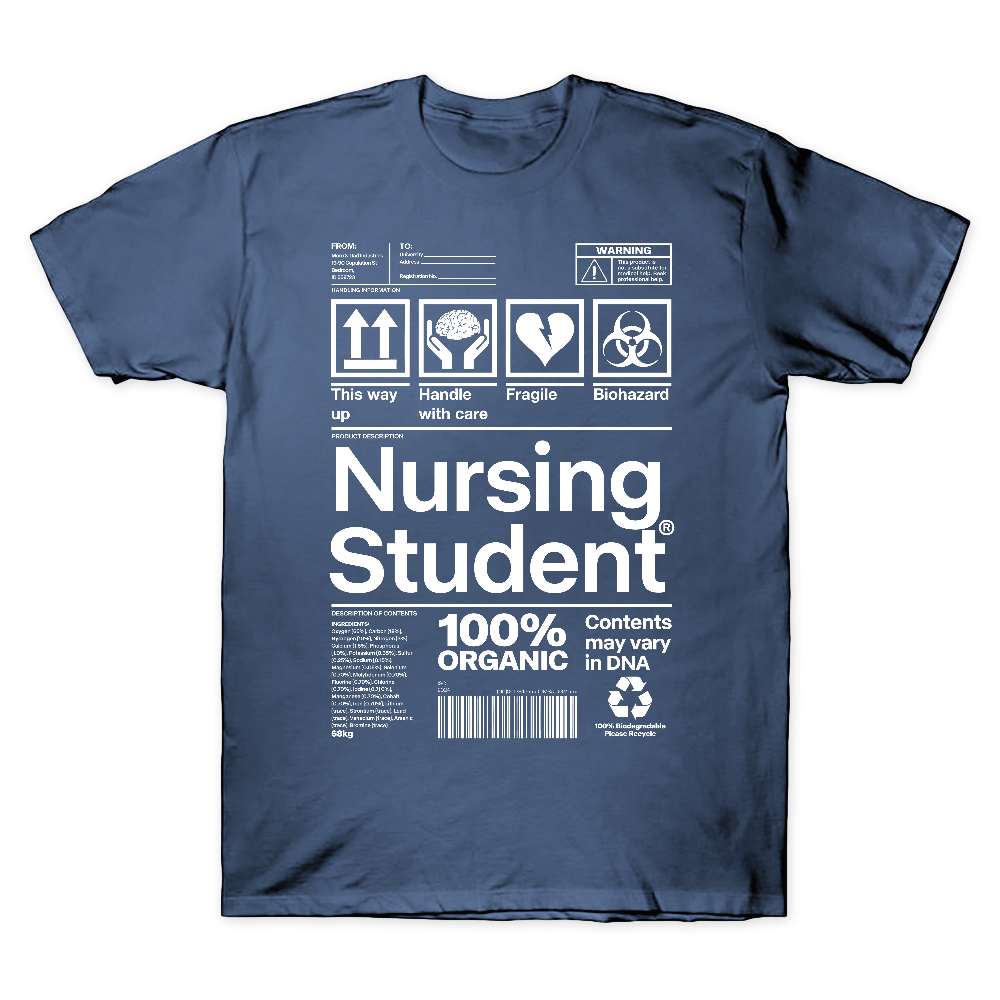 School Of Nursing Student Gift Cotton Doctor T-shirt