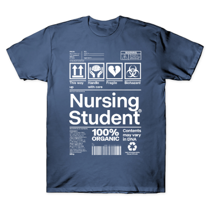 School Of Nursing Student Gift Cotton Doctor T-shirt