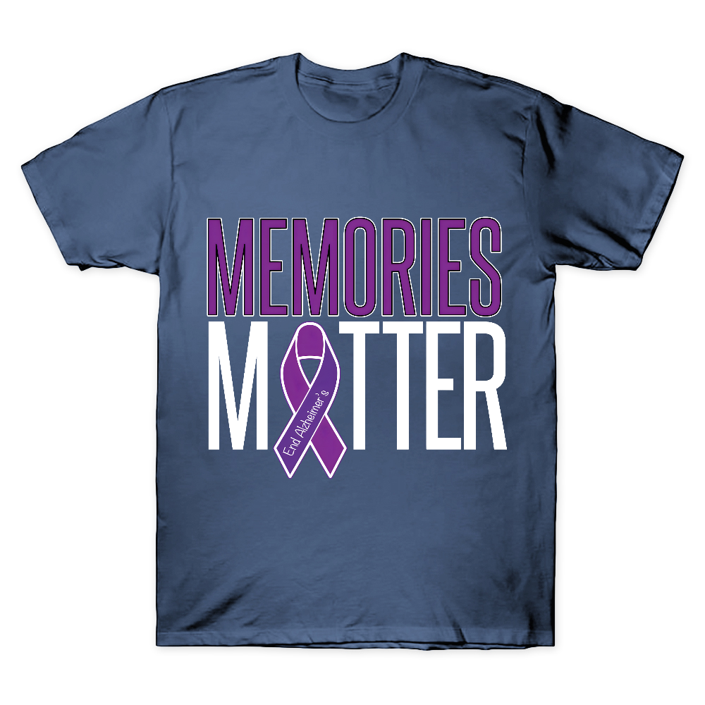 Alzheimer's Awareness Memories Matter Cotton Doctor T-shirt